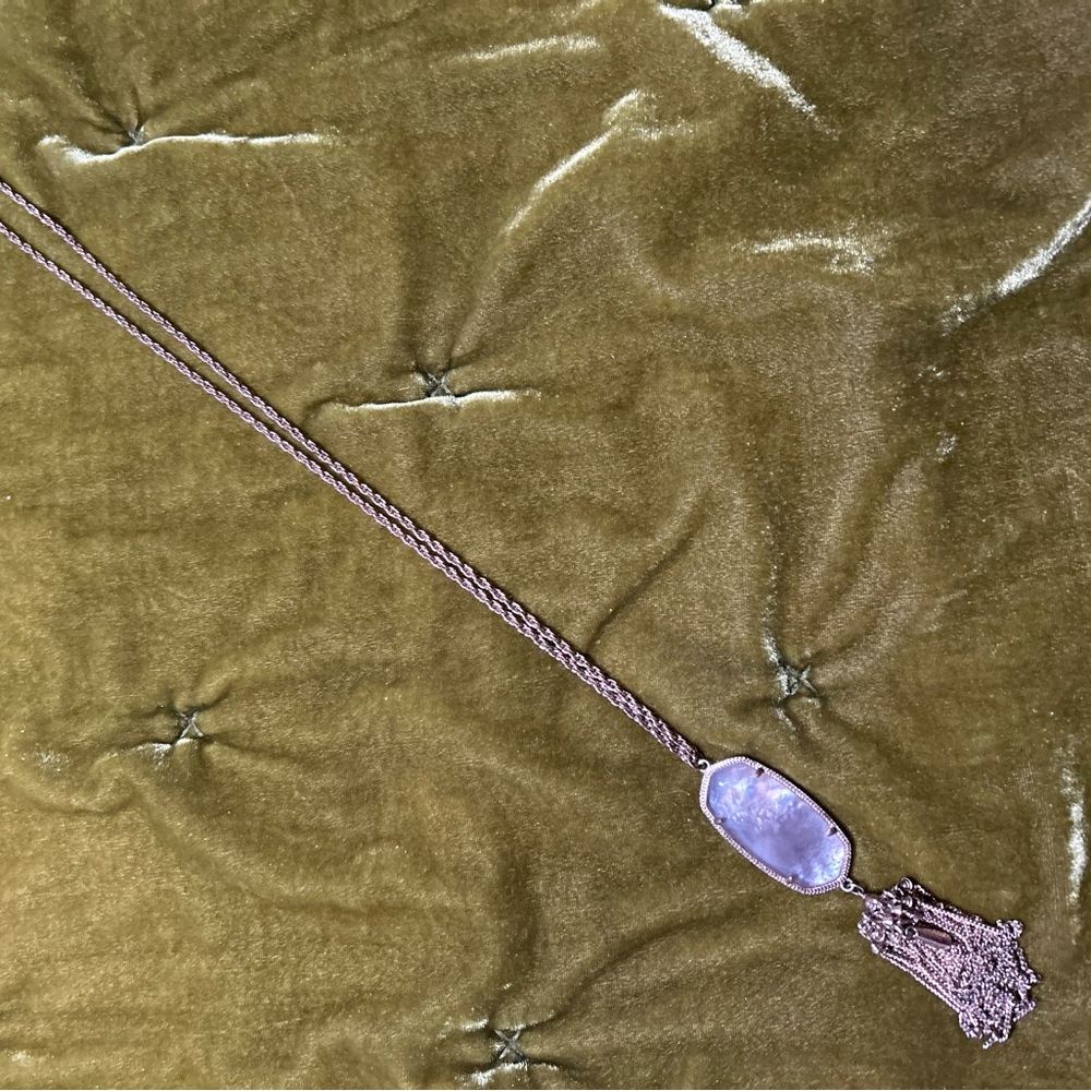Kendra Scott “Rayne” Long Necklace